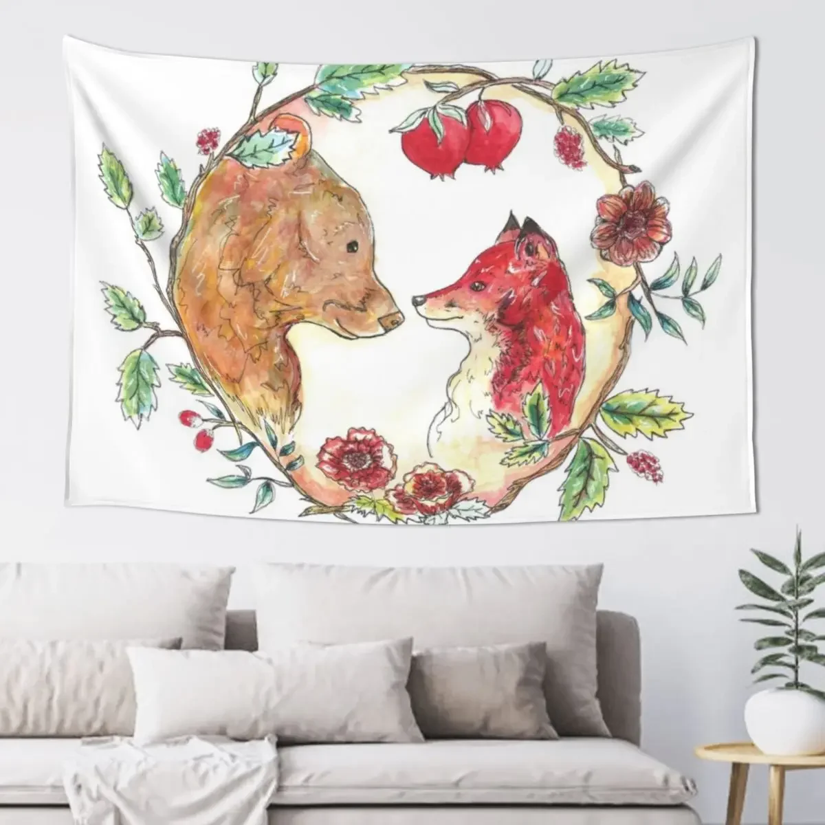 The bear and the fox Tapestry Cute Room Things Room Design Wall Deco Room Decor For Girls Tapestry
The bear and the fox Tapestry Cute Room Things Room Design Wall Deco Room Decor For Girls Tapestry