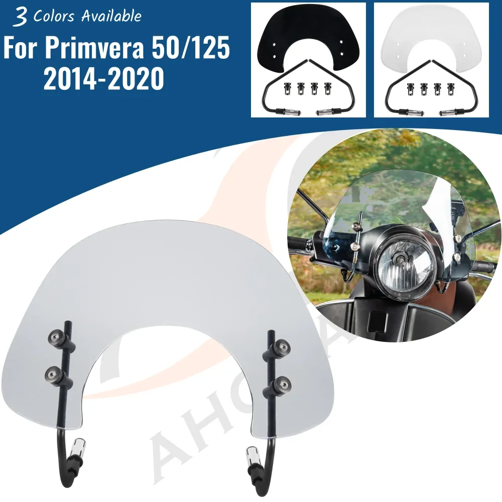 Лобовое стекло для Vespa Primvera 50 125 2014-2020, ветровое стекло, дефлектор воздушного потока с кронштейном, аксессуары
Лобовое стекло для Vespa Primvera 50 125 2014-2020, ветровое стекло, дефлектор воздушного потока с кронштейном, аксессуары