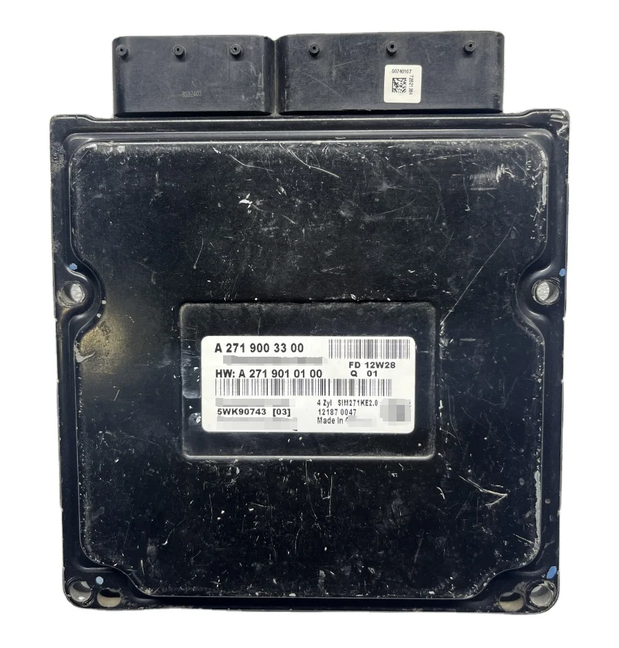 Auto ECU ECM Engine Computer Control Unit Module A2719003300 A2719010100 5WK90743 for Benz E (W212) 1.8 E200 NGT M271 2011-2015
Auto ECU ECM Engine Computer Control Unit Module A2719003300 A2719010100 5WK90743 for Benz E (W212) 1.8 E200 NGT M271 2011-2015