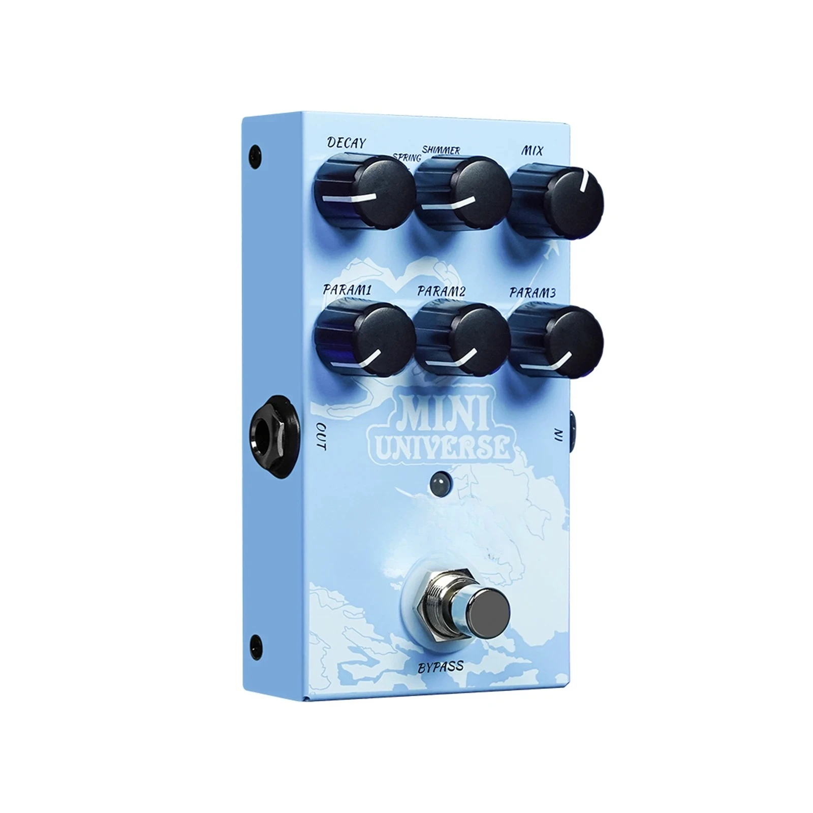 Mini Universe Digital Reverb Pedal 9 Reverb Effects Room/Shimmer/Lofi/Spring Reveb Effect Pedals for Guitar Pedal
Mini Universe Digital Reverb Pedal 9 Reverb Effects Room/Shimmer/Lofi/Spring Reveb Effect Pedals for Guitar Pedal