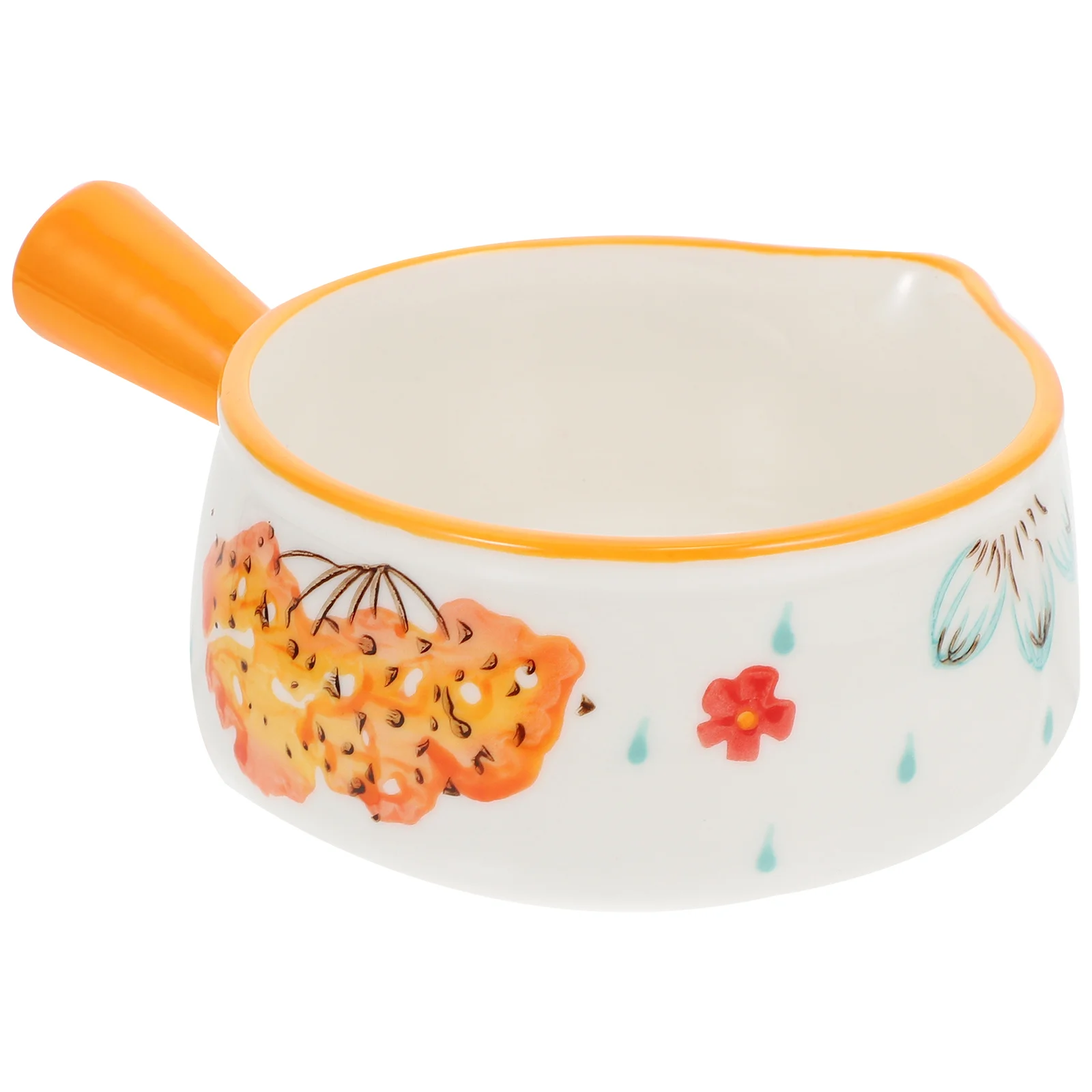 1Pcs Multipurpose Maple Leaf Ceramic Milk Pot Comfort Handle Fast Heat Conduct Kitchen Cookware Sauce Pan Baby Food Milk Heating
1Pcs Multipurpose Maple Leaf Ceramic Milk Pot Comfort Handle Fast Heat Conduct Kitchen Cookware Sauce Pan Baby Food Milk Heating