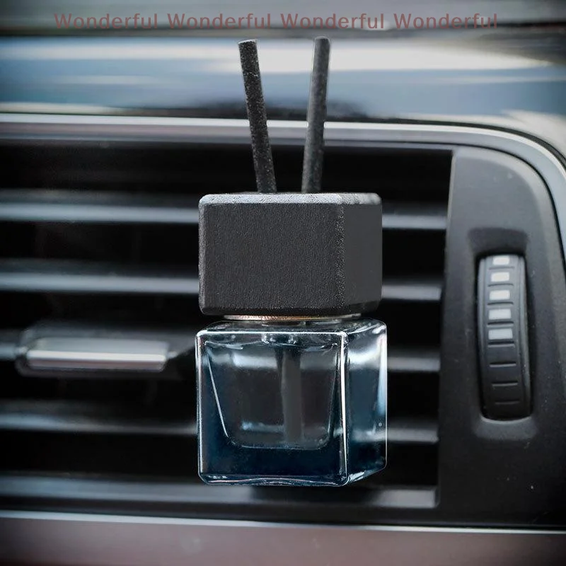 Empty Aromatherapy Diffuser, Square Pendant Air Freshener, Glass Bottle Car Hanging Ornament.
Empty Aromatherapy Diffuser, Square Pendant Air Freshener, Glass Bottle Car Hanging Ornament.