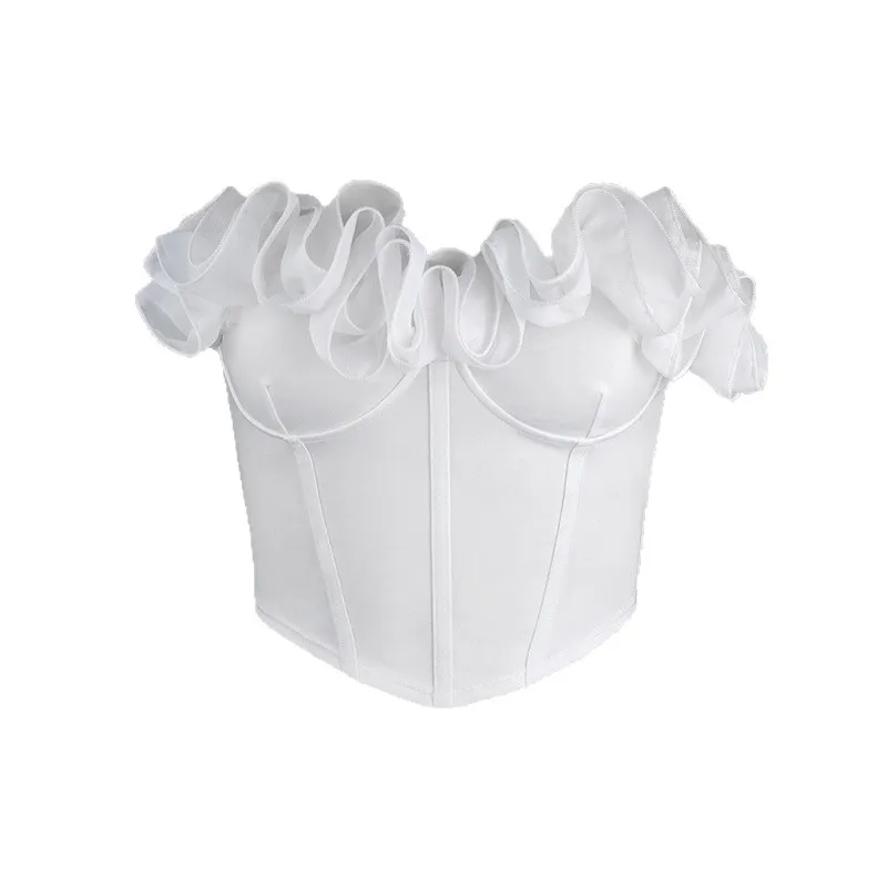 Sweet White Petal Trim Sexy Wrap Bust French Vintage Lace Edge Outerwear Inner Match Slimming Tube Top New Arrival
Sweet White Petal Trim Sexy Wrap Bust French Vintage Lace Edge Outerwear Inner Match Slimming Tube Top New Arrival