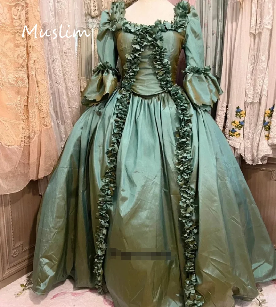 Neoclassical Rococo Prom Dress Green Ruched Renaissance Medieval Baroque Evening Dress Duchess Birthday Formal Party Customized
Neoclassical Rococo Prom Dress Green Ruched Renaissance Medieval Baroque Evening Dress Duchess Birthday Formal Party Customized