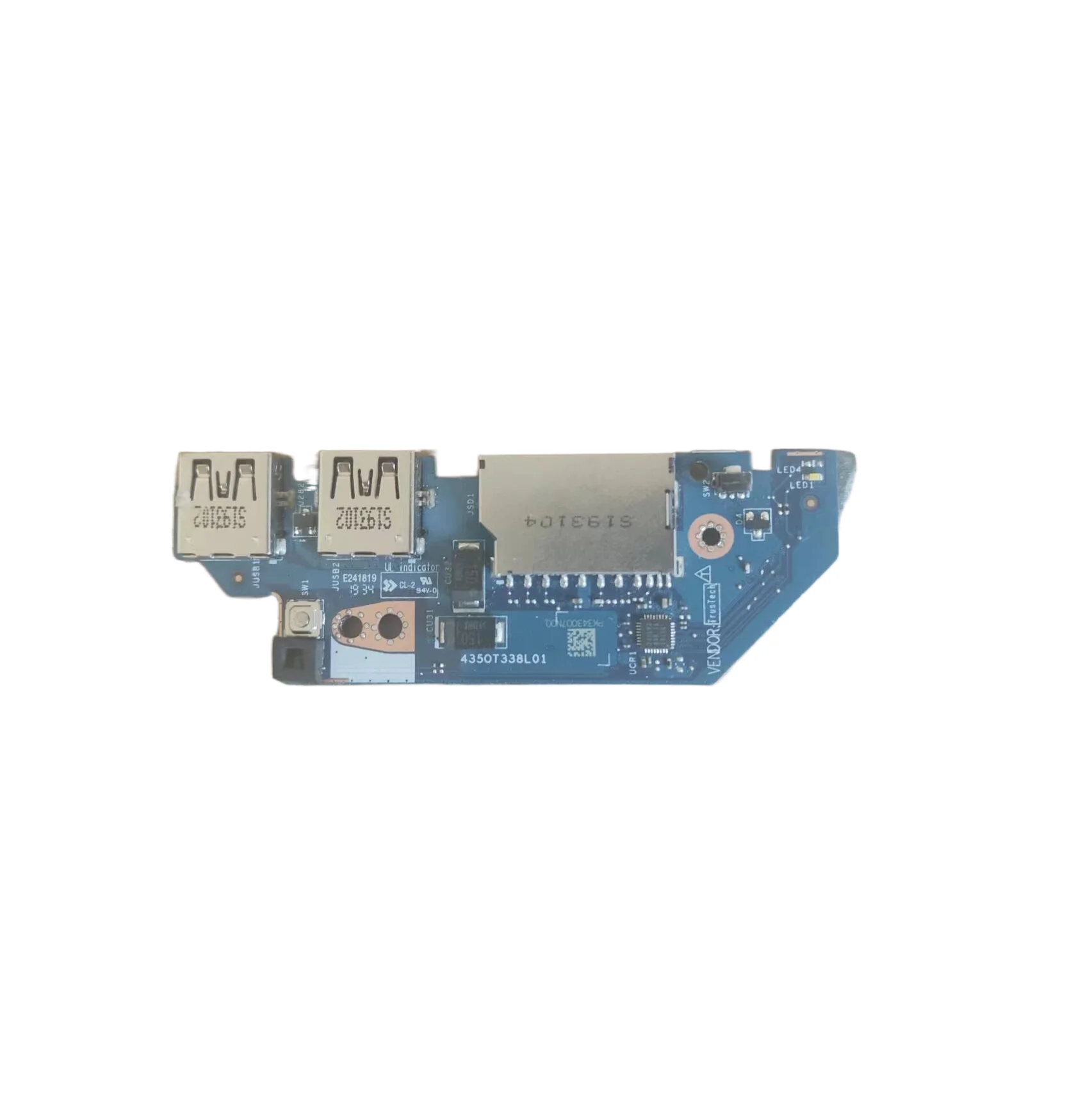Original Laptop Parts For Lenovo IdeaPad S340-15 S340-15IWL S340-15API XIAOXIN 15 2019 USB Power Board Audio Board LS-H102P
Original Laptop Parts For Lenovo IdeaPad S340-15 S340-15IWL S340-15API XIAOXIN 15 2019 USB Power Board Audio Board LS-H102P
