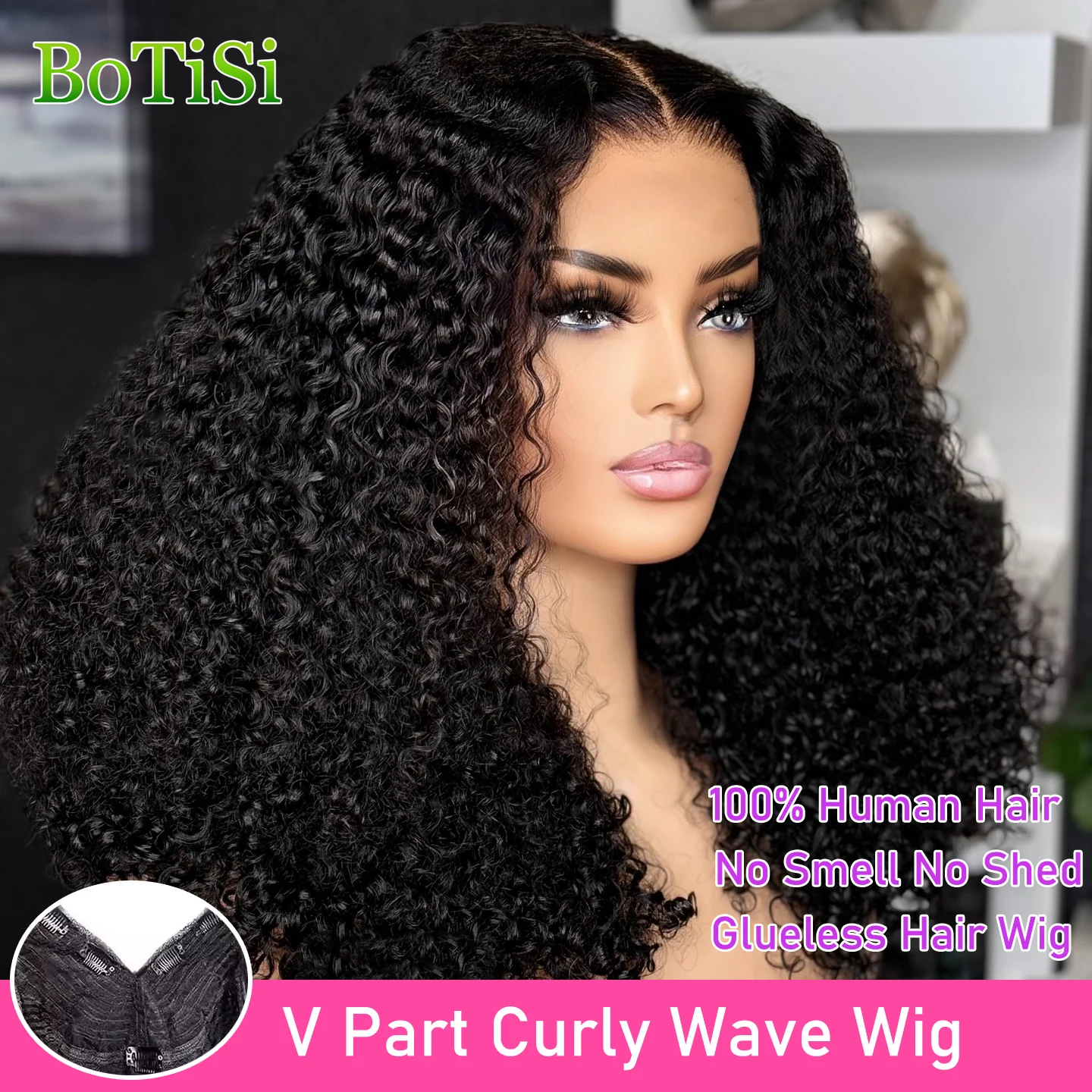 No Leave Out Curly 30 Inch Wigs Human Hair Brazilian 5A Invisible V Part Human Hair Wig With Clips For Women 200% Density Hair
No Leave Out Curly 30 Inch Wigs Human Hair Brazilian 5A Invisible V Part Human Hair Wig With Clips For Women 200% Density Hair