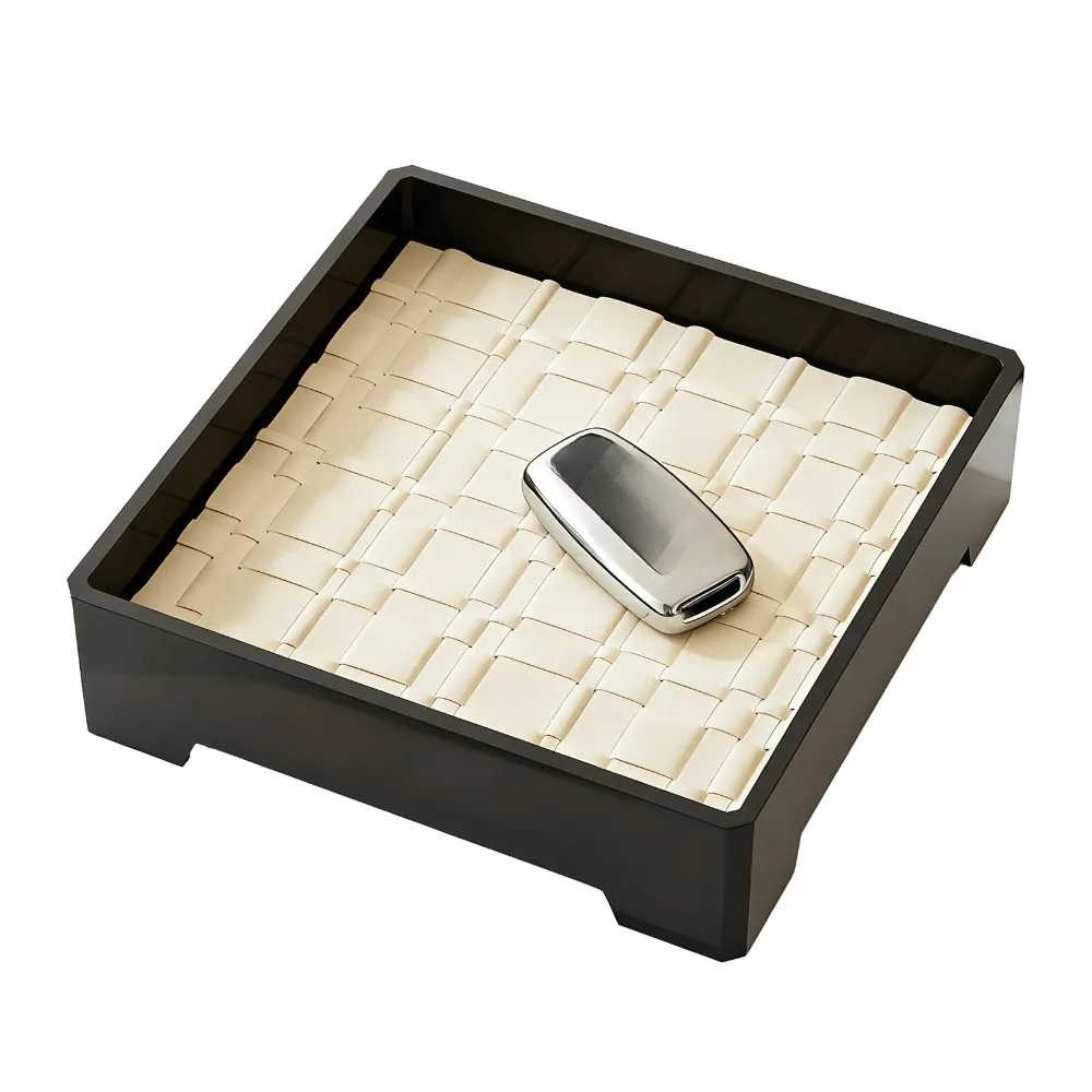 French Style Leather Key Tray, Light Luxury Entryway Storage Box with Aromatherapy Design, Simple Ancient Decor Organizer
French Style Leather Key Tray, Light Luxury Entryway Storage Box with Aromatherapy Design, Simple Ancient Decor Organizer