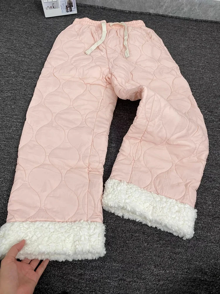 Men's Winter Thermal Cotton Pants Lamb Velvet Fce Lined Loose Wide Leg Warm Trousers for -40 Deee Celsius Weather
Men's Winter Thermal Cotton Pants Lamb Velvet Fce Lined Loose Wide Leg Warm Trousers for -40 Deee Celsius Weather