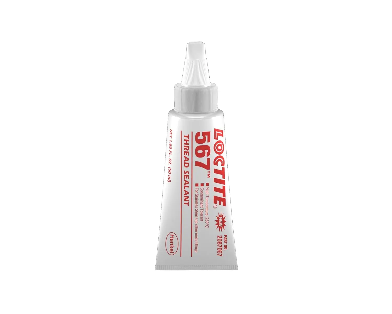 High Strength Thread Sealant 50mL Tube, White - Instant Low Pressure Seal for Metal Fittings
High Strength Thread Sealant 50mL Tube, White - Instant Low Pressure Seal for Metal Fittings