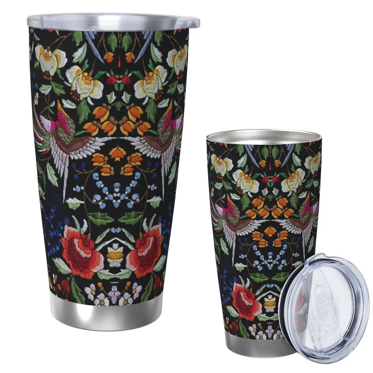 Spanish Flamenco Manton Shawl Motif Stainless Steel Tumbler Vacuum Insulated Mug Thermal Cold Cups Straws With Lid 20oz
Spanish Flamenco Manton Shawl Motif Stainless Steel Tumbler Vacuum Insulated Mug Thermal Cold Cups Straws With Lid 20oz