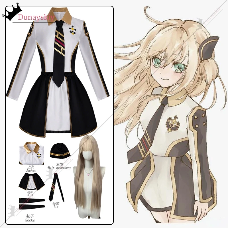 Anime Womens Costume Cosplay Suit Sky Striker Ace Raye Maid Dress Uniform Halloween Disguise for Adult Women's Dresses Role-play
Anime Womens Costume Cosplay Suit Sky Striker Ace Raye Maid Dress Uniform Halloween Disguise for Adult Women's Dresses Role-play