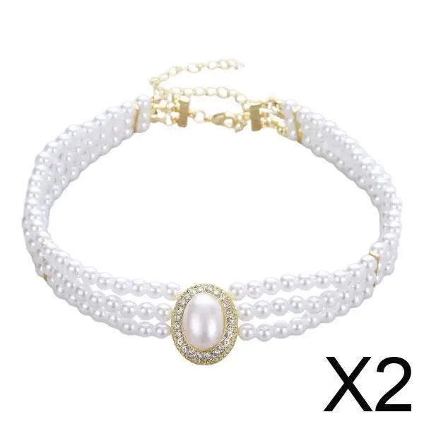 Свадебное ожерелье в викторианском стиле, комплект с серьгами-гвоздиками в виде цветов, многослойное колье-чокер с имитацией жемчуга для свадебной вечеринки, для женщин
Свадебное ожерелье в викторианском стиле, комплект с серьгами-гвоздиками в виде цветов, многослойное колье-чокер с имитацией жемчуга для свадебной вечеринки, для женщин