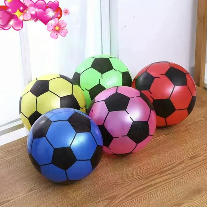 Kids Inflatable PVC Football Multicolor Hand Pat Soccer Ball Outdoor Game Training Beach Elastic Balls
Kids Inflatable PVC Football Multicolor Hand Pat Soccer Ball Outdoor Game Training Beach Elastic Balls