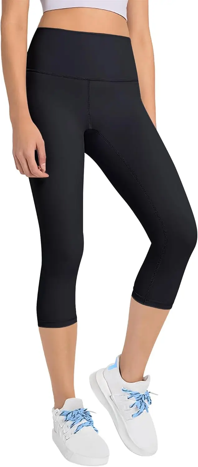 Gnaianch Girls Capri Leggings High Waisted Compression Pants Stretch Active Yoga Tights for Teen Workout Running
Gnaianch Girls Capri Leggings High Waisted Compression Pants Stretch Active Yoga Tights for Teen Workout Running