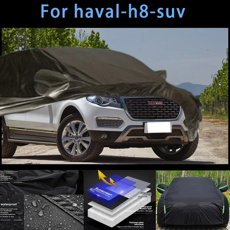 For haval-h8-suv Outdoor Protection Full Car Covers Snow Cover Sunshade Waterproof Dustproof Exterior Car accessories
For haval-h8-suv Outdoor Protection Full Car Covers Snow Cover Sunshade Waterproof Dustproof Exterior Car accessories