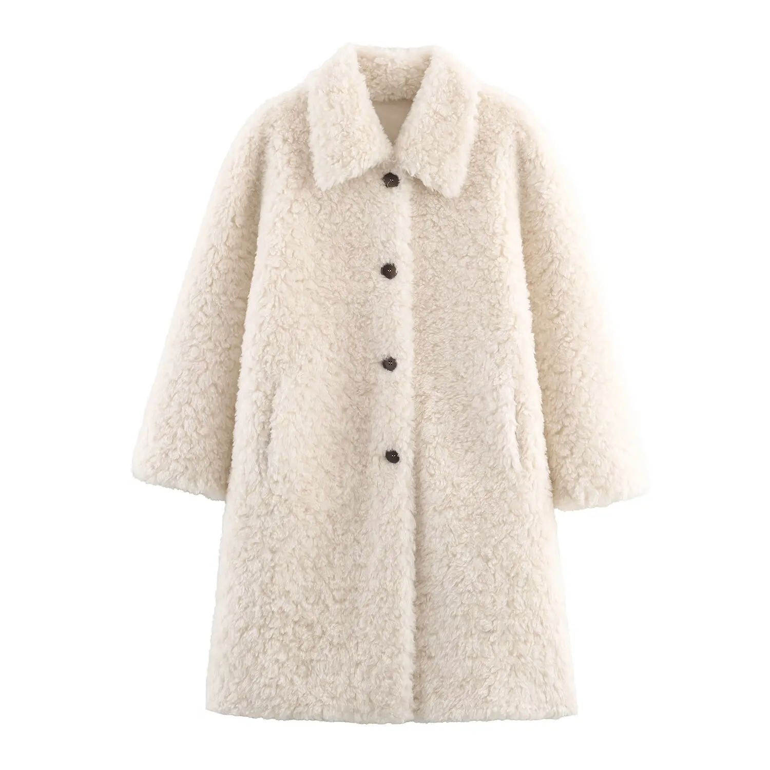 DiYiG WOMAN 2025 winter new fashion imitation fur one long fur retro long sleeve versatile button pocket coat Mujer
DiYiG WOMAN 2025 winter new fashion imitation fur one long fur retro long sleeve versatile button pocket coat Mujer