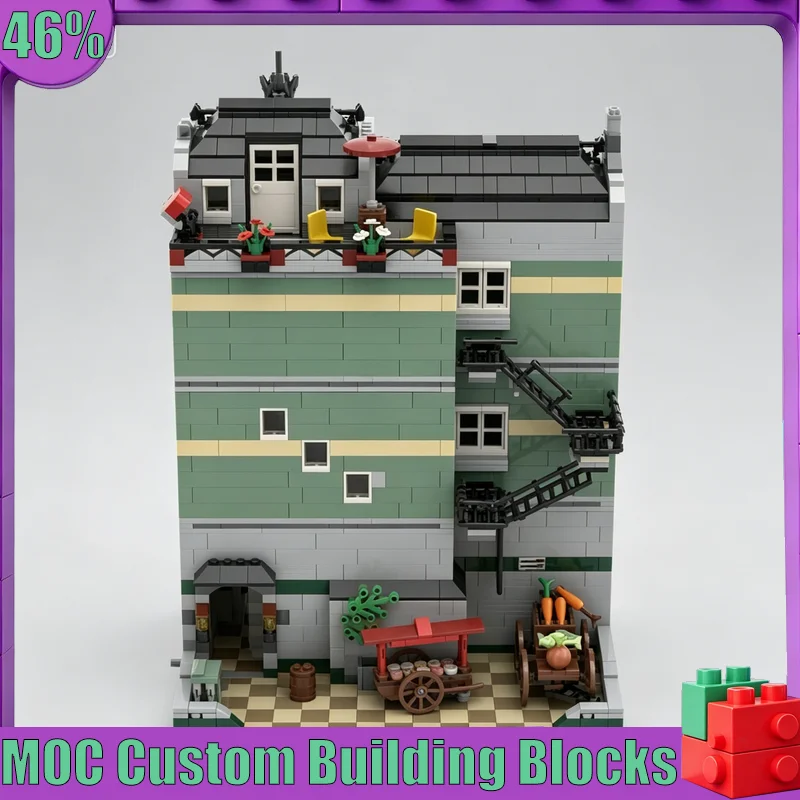 2594PCS Farmers Market Backyard MOC Model Custom Puzzle Architecture DIY Assembly Educational Toy Gift Collection Popular Blocks
2594PCS Farmers Market Backyard MOC Model Custom Puzzle Architecture DIY Assembly Educational Toy Gift Collection Popular Blocks
