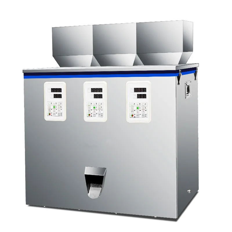 3-Head Mixing Rotating Blanking Packaging Machine/Three Quantitative Grain Filling Racking Machine For Small Business
3-Head Mixing Rotating Blanking Packaging Machine/Three Quantitative Grain Filling Racking Machine For Small Business