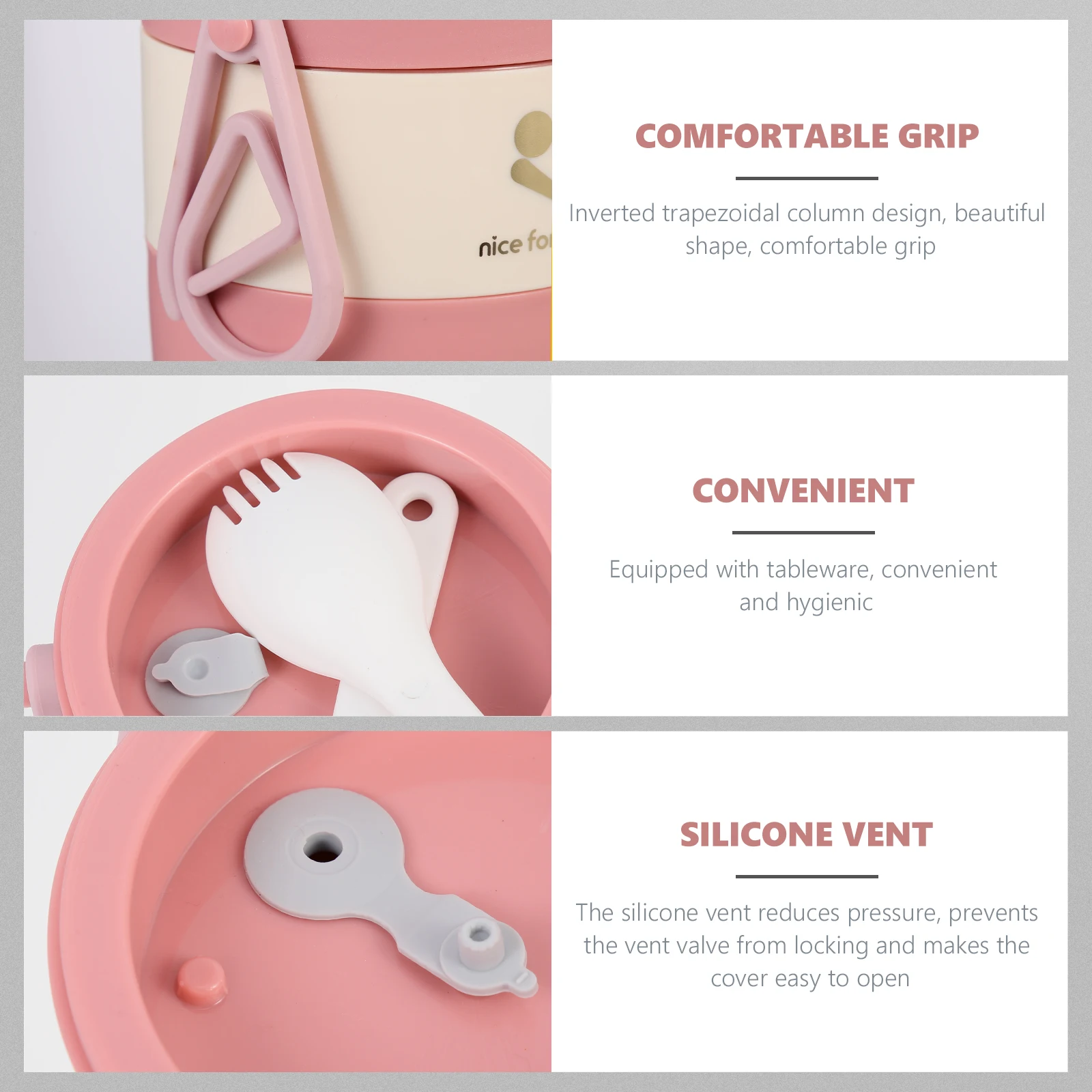 Portable Insulated Cup Stainless Steel Plastic Leak-proof Thermal Lunch Container Soup Handheld Food Case Student
Portable Insulated Cup Stainless Steel Plastic Leak-proof Thermal Lunch Container Soup Handheld Food Case Student