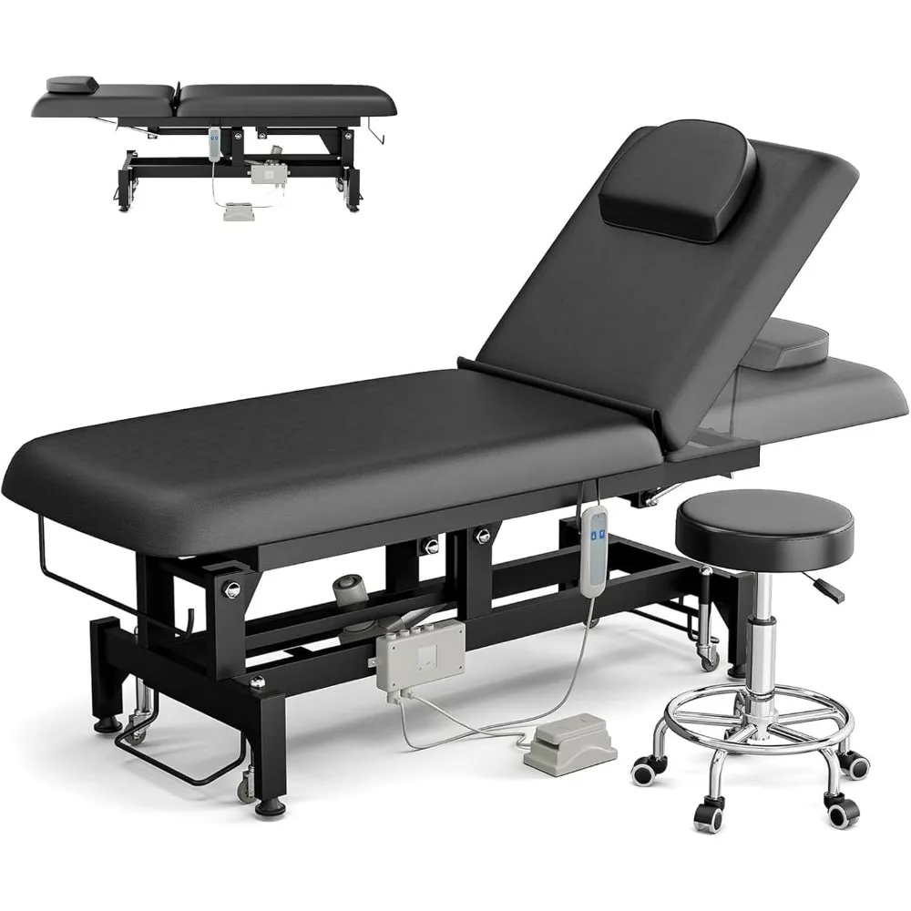 Electric Lift Massage Table for Esthetician, Facial Beds Treatment Table for Salon, Professional Physical Therapy Table Waxing
Electric Lift Massage Table for Esthetician, Facial Beds Treatment Table for Salon, Professional Physical Therapy Table Waxing