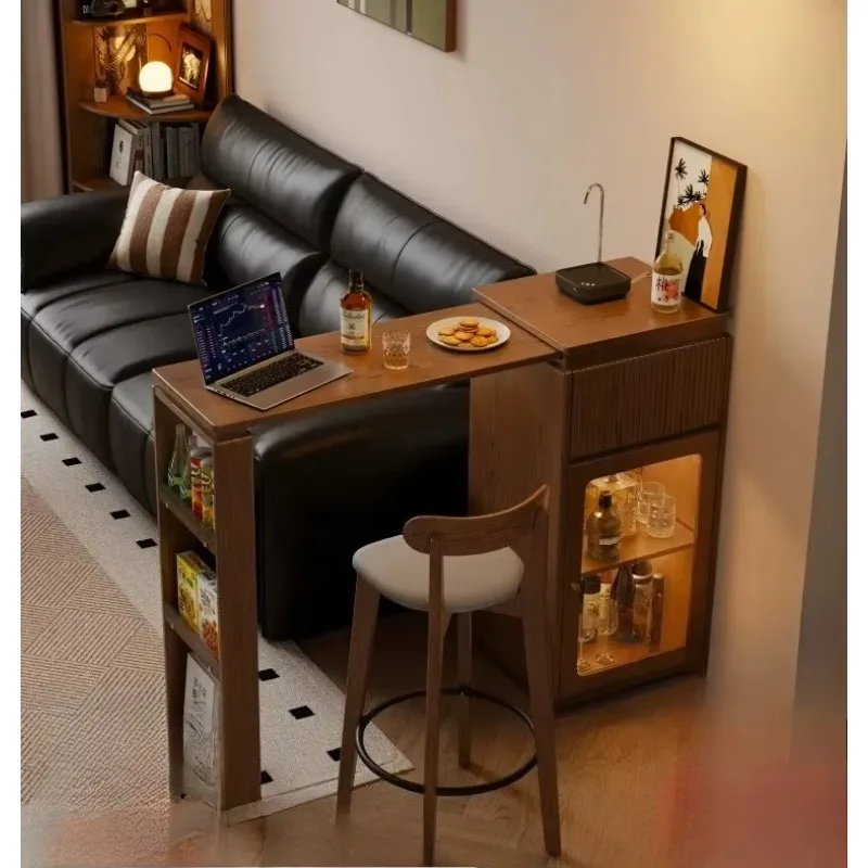 b23 retractable solid wood living room balcony household partition dining side cabinet small apartment leisure narrow table
b23 retractable solid wood living room balcony household partition dining side cabinet small apartment leisure narrow table
