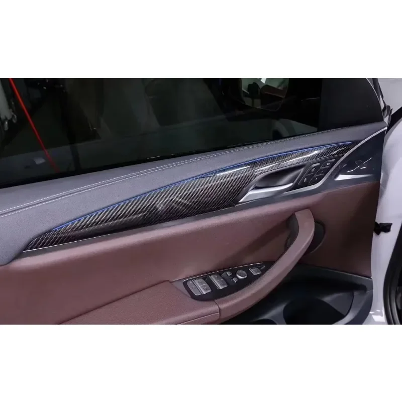 For BMW new X3 G01 X4 G02 real Dry carbon fiber 2020-2022 inner door cover panel protective case Modification Accessories
For BMW new X3 G01 X4 G02 real Dry carbon fiber 2020-2022 inner door cover panel protective case Modification Accessories