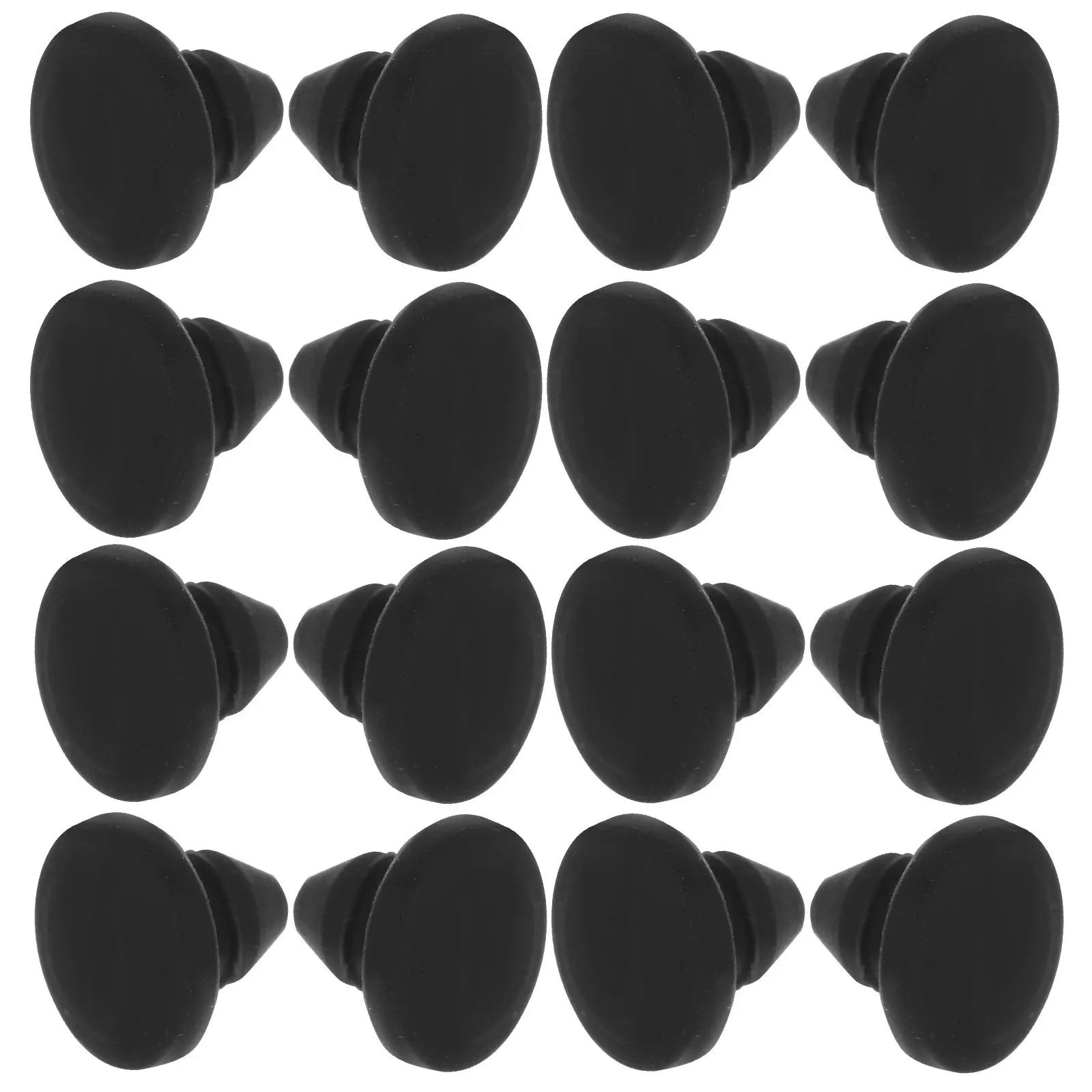20Pcs Silicone Rubber Stopper High Temperature Resistant Soft Tapered Seal Plug Shock Absorption Protective Buffer for Hole
20Pcs Silicone Rubber Stopper High Temperature Resistant Soft Tapered Seal Plug Shock Absorption Protective Buffer for Hole