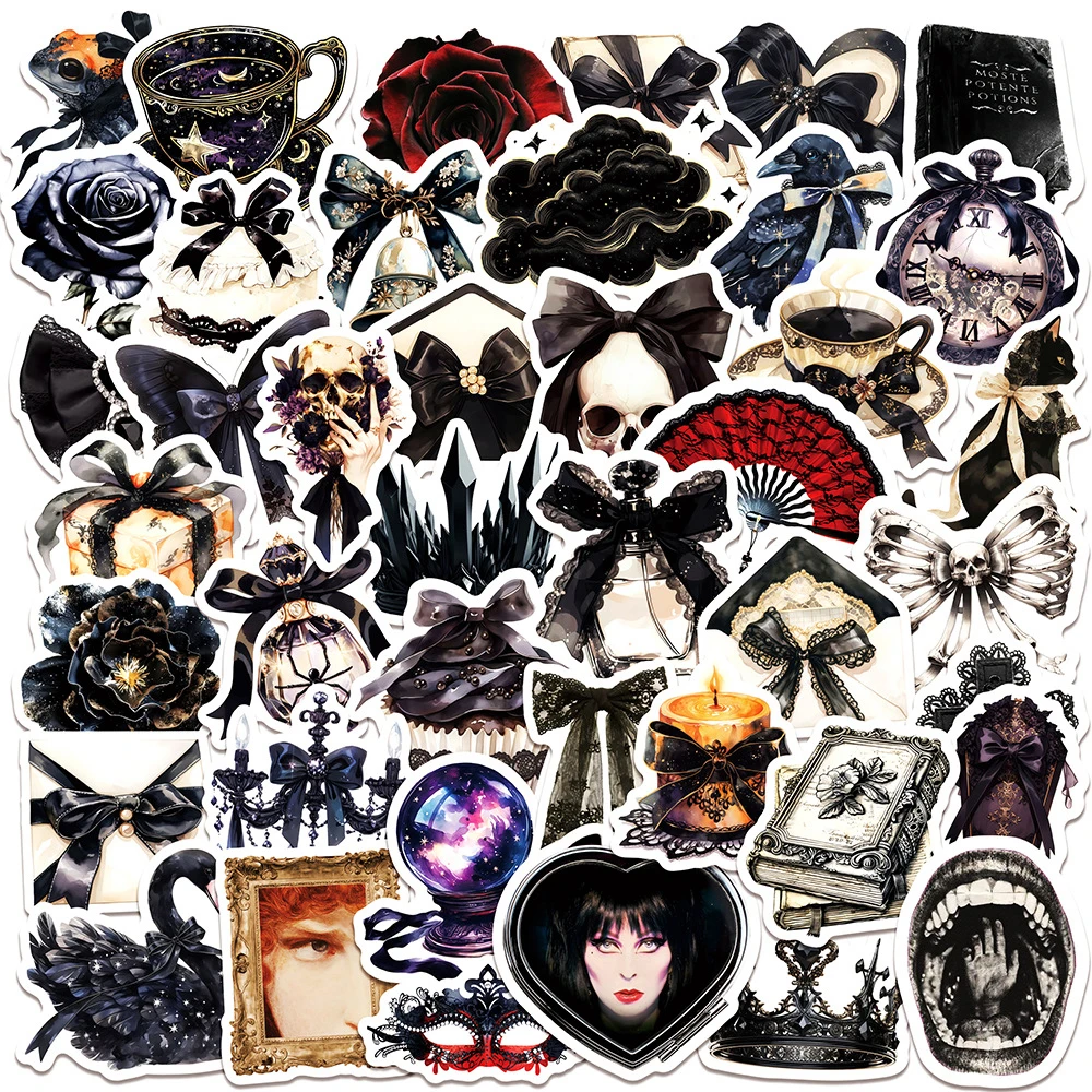 10/30/50pcs Horror Skull Dark Gothic Stickers Aesthetic Graffiti Stickers DIY Luggage Diary Skateboard Phone Decoration Decals
10/30/50pcs Horror Skull Dark Gothic Stickers Aesthetic Graffiti Stickers DIY Luggage Diary Skateboard Phone Decoration Decals