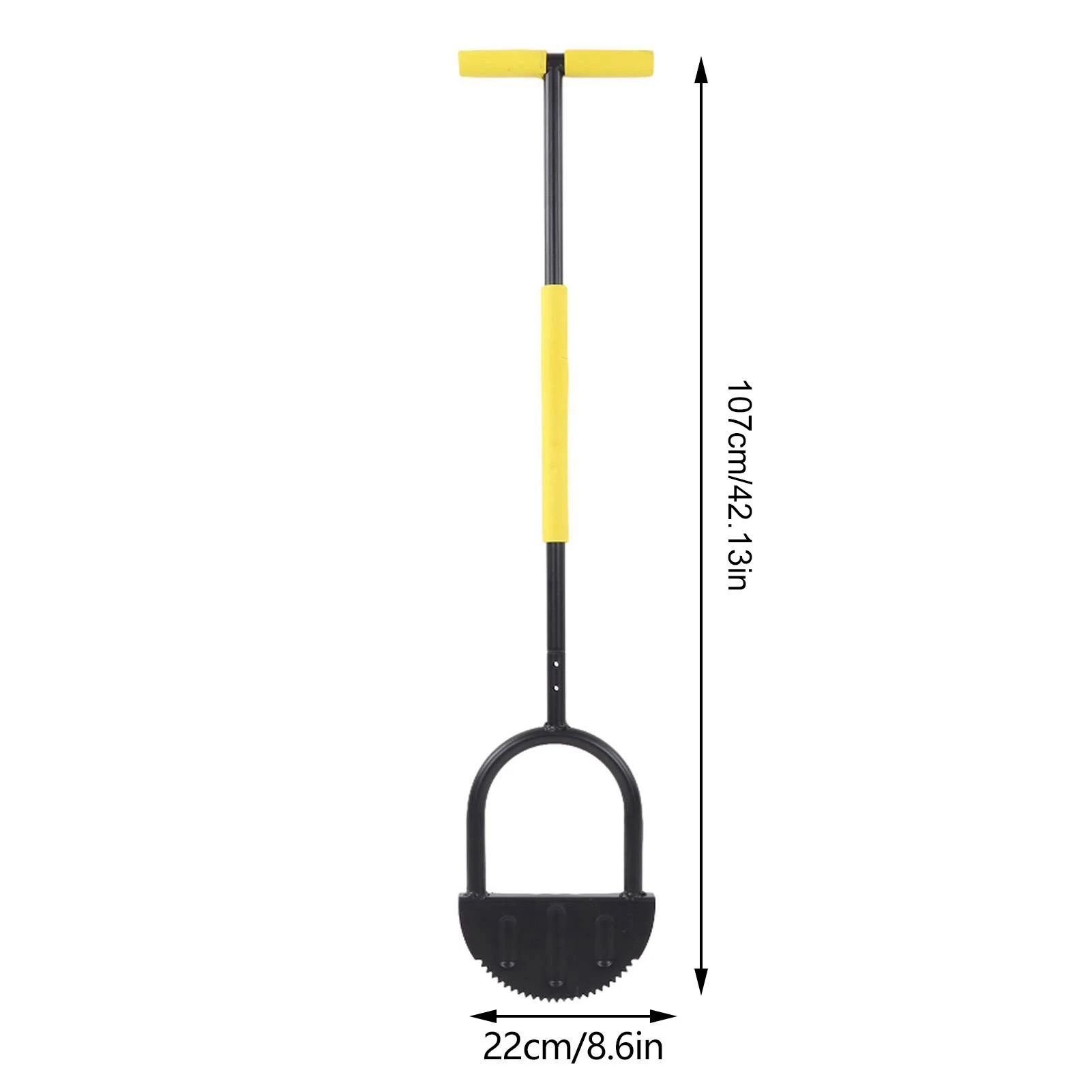 Half Moon Lawn Edger High Hardness Simple Cleansing Carbon Steel Manual Trimming Shovel for Garden Zoo
Half Moon Lawn Edger High Hardness Simple Cleansing Carbon Steel Manual Trimming Shovel for Garden Zoo
