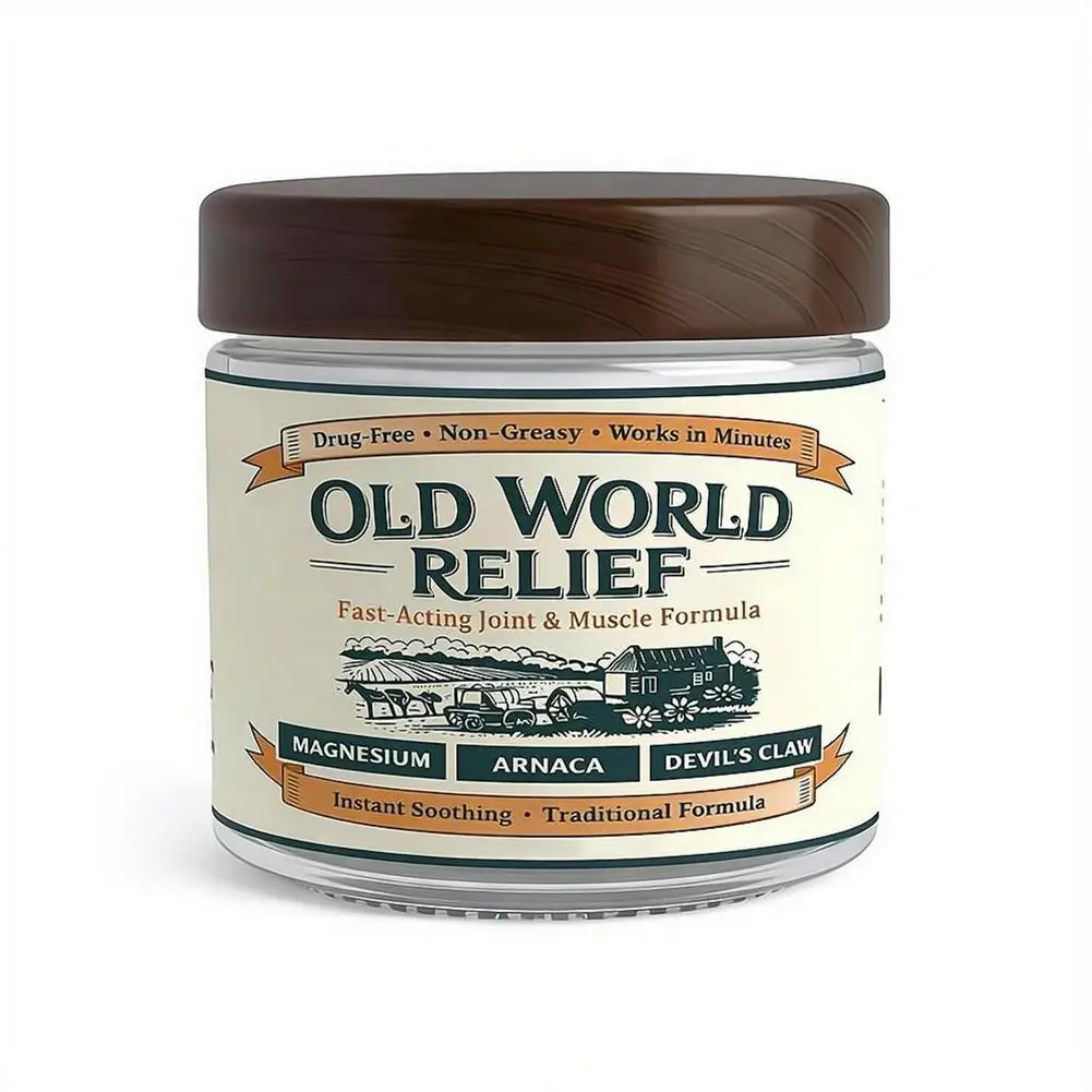 Old World Relief Magnesium Cream - Magnesium Butter with Arnica & Boswellia Soothing Relief Relaxation Body Lotion for All Skin
Old World Relief Magnesium Cream - Magnesium Butter with Arnica & Boswellia Soothing Relief Relaxation Body Lotion for All Skin