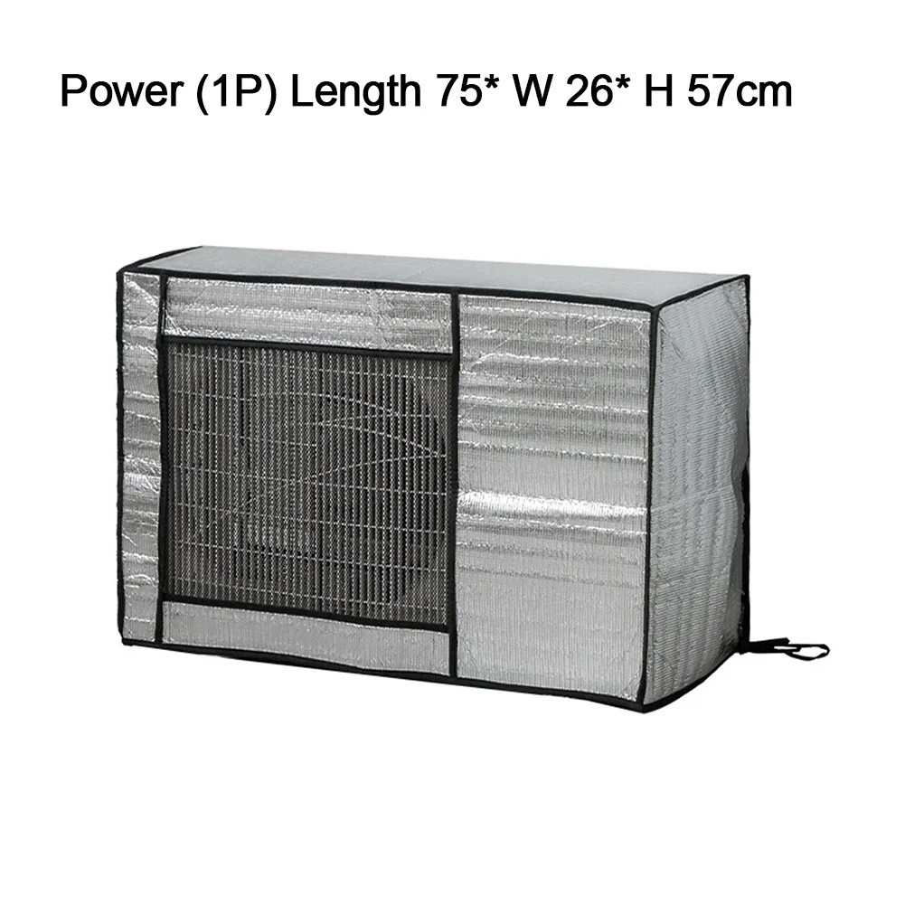 1pcs Aluminum Foil Air Conditioner Cover Portable Household Multiple Size Selection Dust Cover Sun Protection And Waterproof
1pcs Aluminum Foil Air Conditioner Cover Portable Household Multiple Size Selection Dust Cover Sun Protection And Waterproof