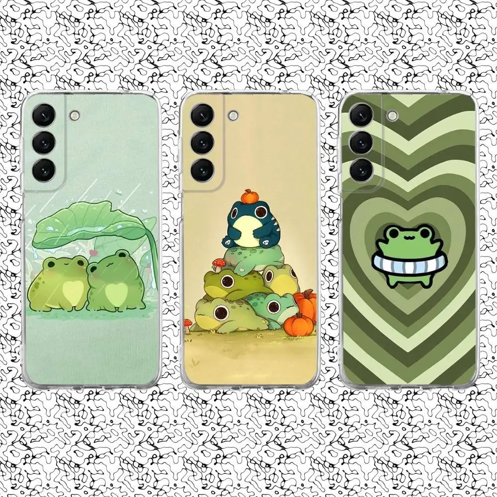 Cute Frog Phone Case For Samsung S24,30,21,22,23,20 FE,lite,PIus,Ultra,5G,Note,9,10 Transparent Cover
Cute Frog Phone Case For Samsung S24,30,21,22,23,20 FE,lite,PIus,Ultra,5G,Note,9,10 Transparent Cover
