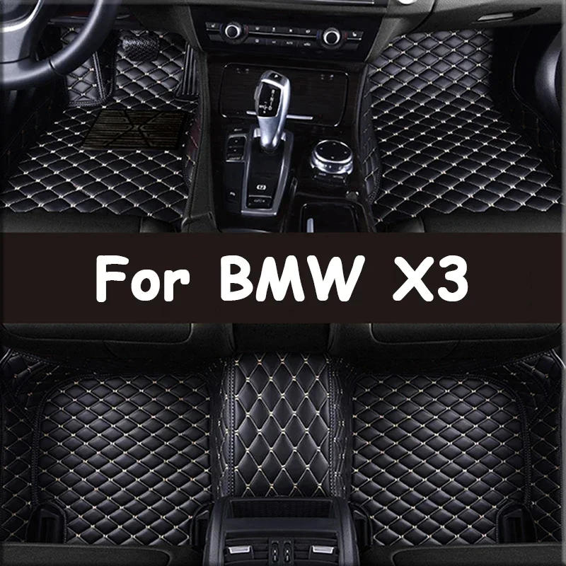 Автомобильные коврики на заказ для BMW X3 E83 2003-2010 F25 2011-2017 G01 2018-2023, аксессуары для интерьера, искусственная кожа 0530
Автомобильные коврики на заказ для BMW X3 E83 2003-2010 F25 2011-2017 G01 2018-2023, аксессуары для интерьера, искусственная кожа 0530
