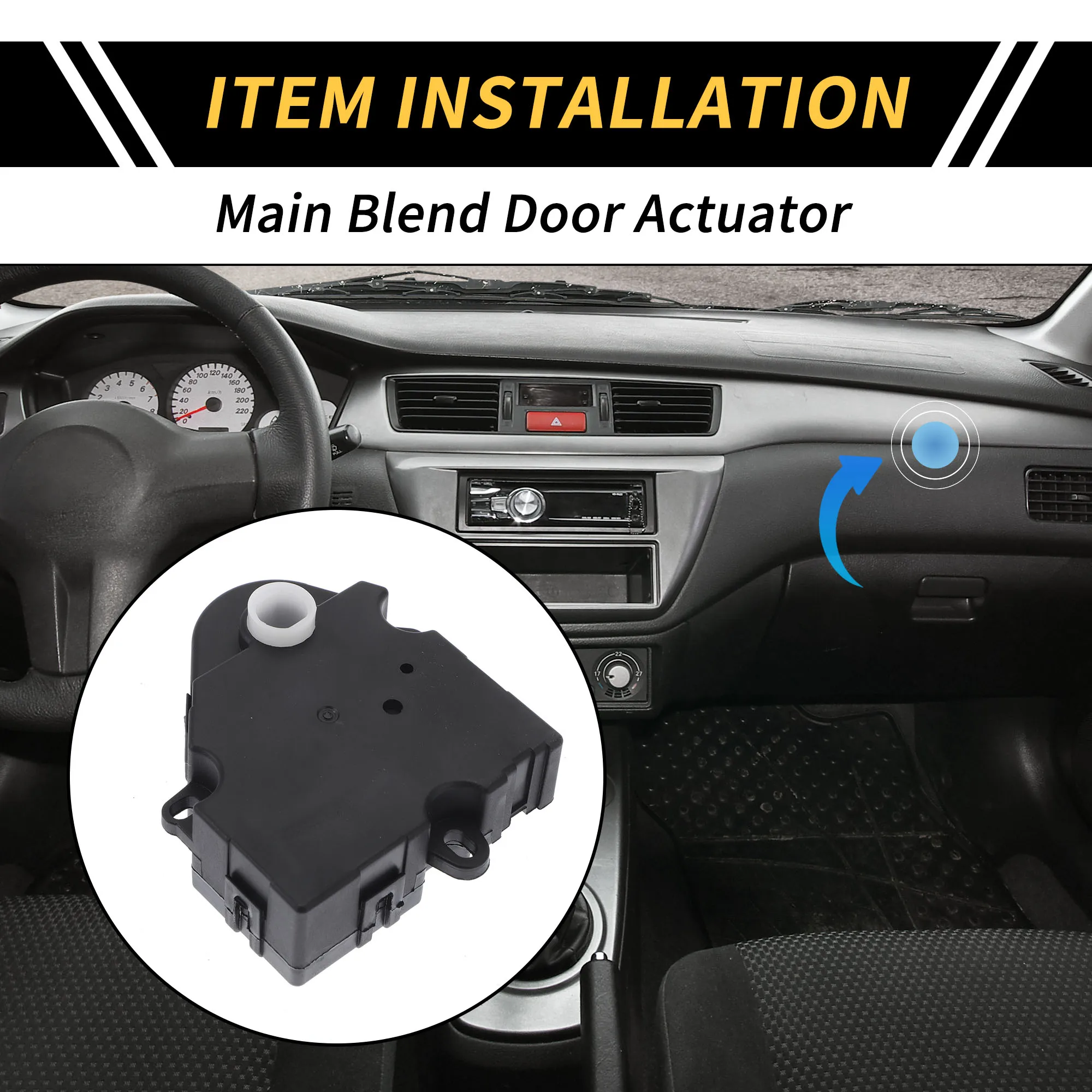 UXCELL HVAC Air Door Actuator Heater Blend for Buick LeSabre 00-05 No.604106/52402612
UXCELL HVAC Air Door Actuator Heater Blend for Buick LeSabre 00-05 No.604106/52402612
