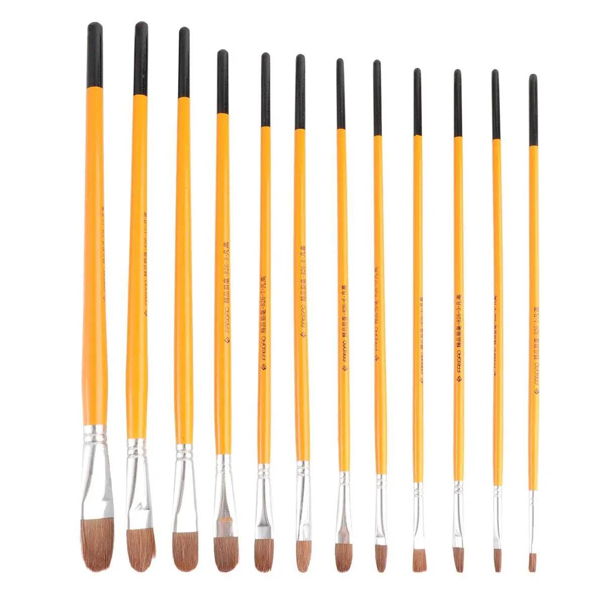 12 Pcs Paint Brushes Set Watercolor Oil Drawing Supplies High Students Beginners Painting Brushes Safe
12 Pcs Paint Brushes Set Watercolor Oil Drawing Supplies High Students Beginners Painting Brushes Safe