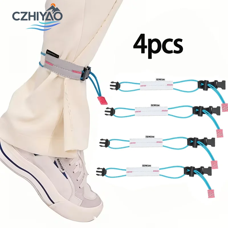 CZHIYAO Reflective Bike Pants Strap, Visibility Adjustable Cycling Trouser Cuff Band,Durable Bicycle Leg Band for Outdoor Sports
CZHIYAO Reflective Bike Pants Strap, Visibility Adjustable Cycling Trouser Cuff Band,Durable Bicycle Leg Band for Outdoor Sports