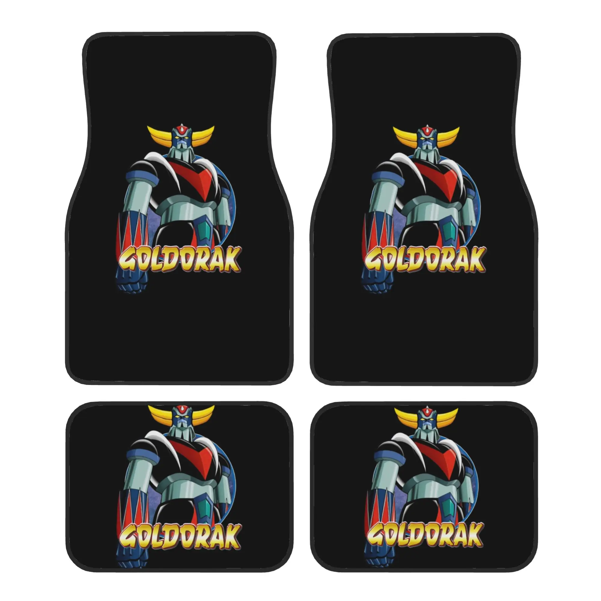 Crystal Velvet Car Floor Mats 4 Pcs UFO Robot Goldorak Grendizer Mechanical Warrior Universal Car Front Rear Carpets Foot Mats
Crystal Velvet Car Floor Mats 4 Pcs UFO Robot Goldorak Grendizer Mechanical Warrior Universal Car Front Rear Carpets Foot Mats
