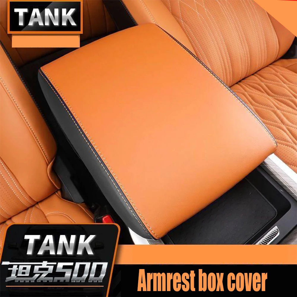 For GWM Tank 500 Great Wall 2022-2023 Leather Auto Center Armrest Cover Car Central Control Armrest Box Surface Cover
For GWM Tank 500 Great Wall 2022-2023 Leather Auto Center Armrest Cover Car Central Control Armrest Box Surface Cover 