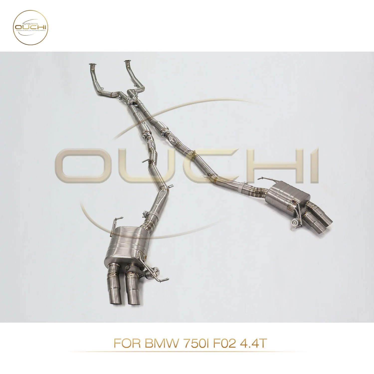 OUCHI Suitable for BMW 750i F02 4.4T Titanium Alloy Automobile Exhaust Catback High-performance Automobile Exhaust Pipe
OUCHI Suitable for BMW 750i F02 4.4T Titanium Alloy Automobile Exhaust Catback High-performance Automobile Exhaust Pipe
