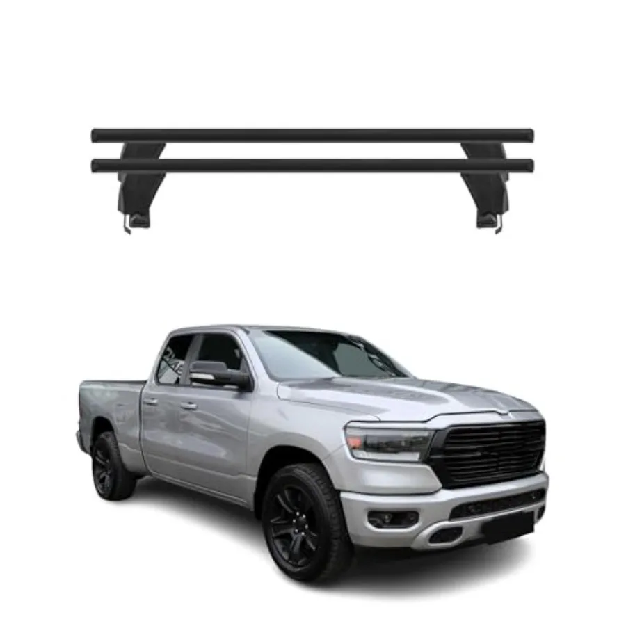 Roof Rack Cross Bars for RAM 2500 2009-2018 Lockable 110Lbs Aluminium Black 2Pcs fits Cargo Carriers Kayak Canoe Bike Snowboard
Roof Rack Cross Bars for RAM 2500 2009-2018 Lockable 110Lbs Aluminium Black 2Pcs fits Cargo Carriers Kayak Canoe Bike Snowboard