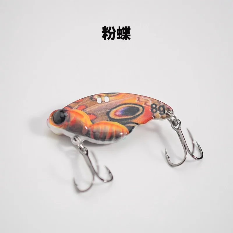 New VIB Spoon Bait 8g 14g Far Casting Fishing Lure Simulate Butterfly Sinking VIB Lure Artificial Bait for Bass Pike Trout Pesca
New VIB Spoon Bait 8g 14g Far Casting Fishing Lure Simulate Butterfly Sinking VIB Lure Artificial Bait for Bass Pike Trout Pesca