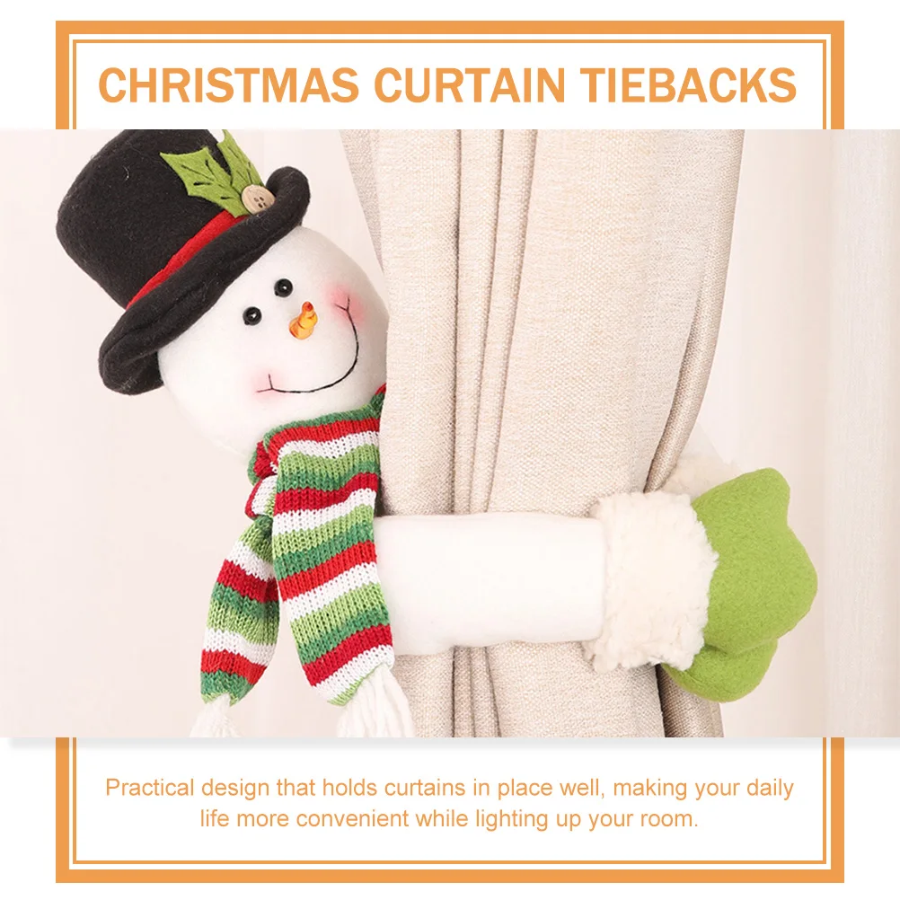 2 Pcs Miniature Curtain Buckle Baby Christmas Decor Festive Pp Cotton Filling Party Elk Tie
2 Pcs Miniature Curtain Buckle Baby Christmas Decor Festive Pp Cotton Filling Party Elk Tie