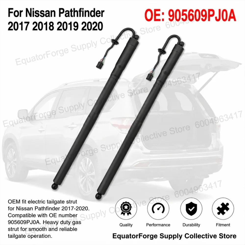 OEM Fit Electric Tailgate Strut for Nissan Pathfinder 2017 2018 2019 2020 Compatible with OE Number 905609PJ0A Heavy Duty Gas
OEM Fit Electric Tailgate Strut for Nissan Pathfinder 2017 2018 2019 2020 Compatible with OE Number 905609PJ0A Heavy Duty Gas