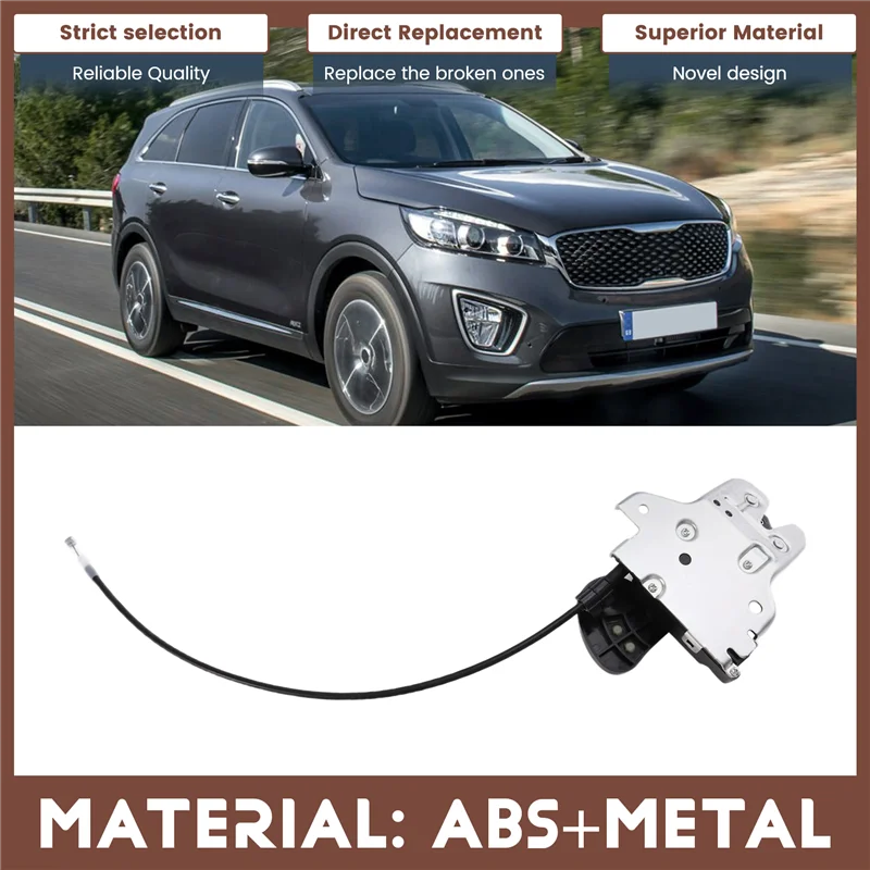 Car Rear Gate Lock Latch 81230-3M000 812303M000 For Hyundai Equus Genesis Kia Sorento 2009-2020-A54R
Car Rear Gate Lock Latch 81230-3M000 812303M000 For Hyundai Equus Genesis Kia Sorento 2009-2020-A54R