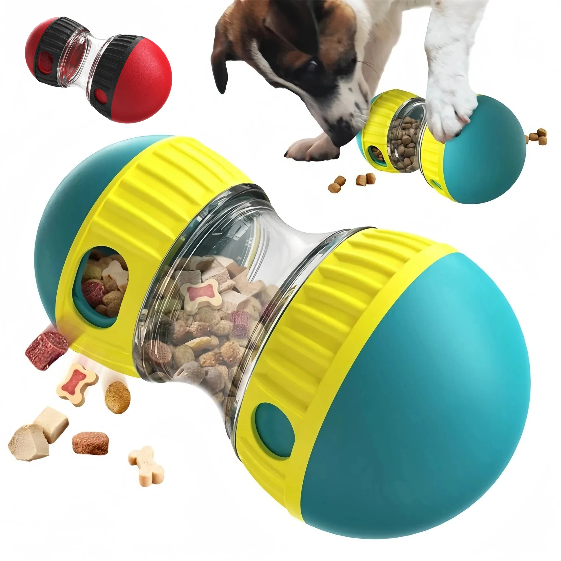 Dog Toy Puzzle Adjustable Feeder Tumbler Leaky Food Ball Interactive Puppy Toys Slow Feeder Ball Pet Supplies Accessories
Dog Toy Puzzle Adjustable Feeder Tumbler Leaky Food Ball Interactive Puppy Toys Slow Feeder Ball Pet Supplies Accessories