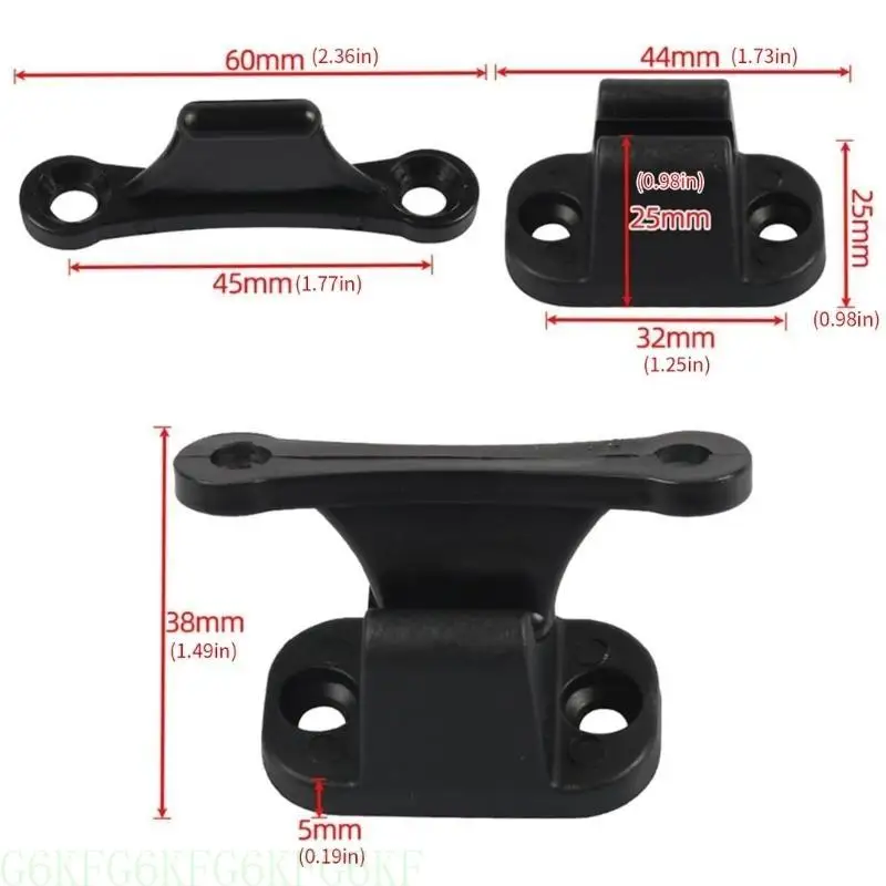 G6KF 2pcs Trailer Door Retainer Bumpers Holder For Enhances Safety Convenient Camping
G6KF 2pcs Trailer Door Retainer Bumpers Holder For Enhances Safety Convenient Camping