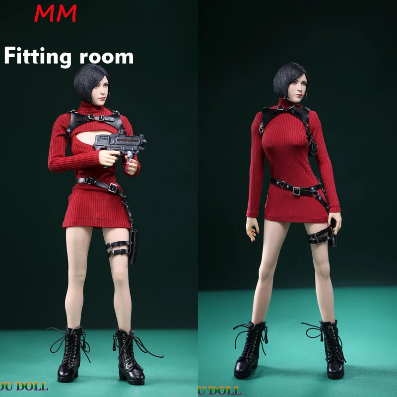 JO23X-06 1/6 Scale Ada Wong Red High Neck Long Sleeves Sweater Holsters Set Fit 12'' TBLeague JIAOU DOLL action figure
JO23X-06 1/6 Scale Ada Wong Red High Neck Long Sleeves Sweater Holsters Set Fit 12'' TBLeague JIAOU DOLL action figure