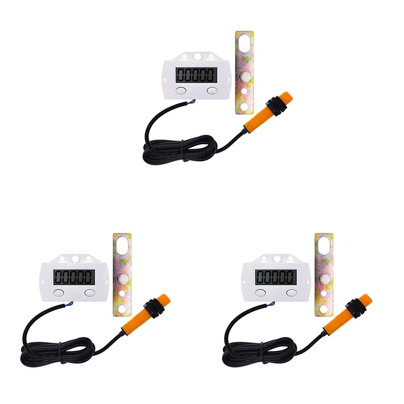 FAST-3X 5 Digit Electronic Digital Display Counter Proximity Industrial Magnetic Sensor Switch Punch Counter B
FAST-3X 5 Digit Electronic Digital Display Counter Proximity Industrial Magnetic Sensor Switch Punch Counter B