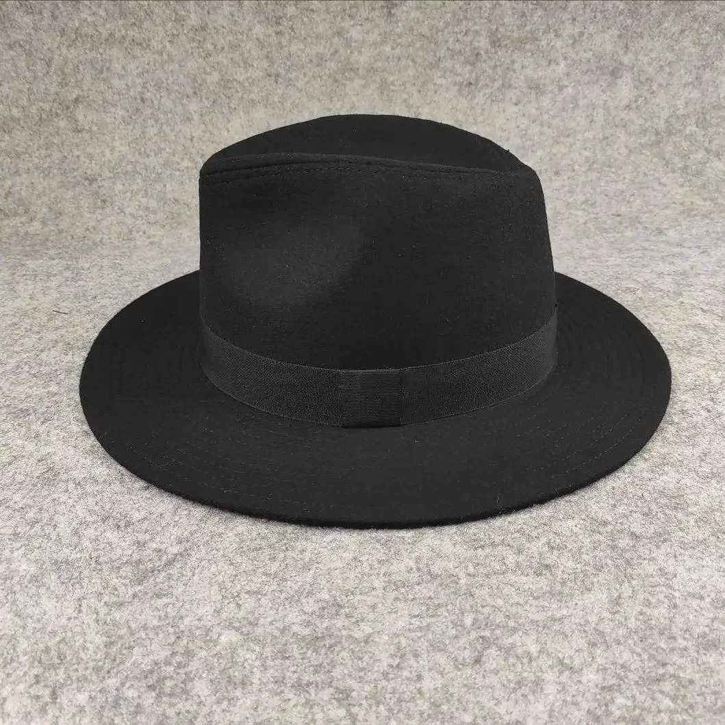 Панама зимой Европы и Америки, ветровая шляпа Wai Jazz с большой головой, зимняя мужская шляпа среднего и пожилого возраста, большие размеры с плоскими полями. 
Панама зимой Европы и Америки, ветровая шляпа Wai Jazz с большой головой, зимняя мужская шляпа среднего и пожилого возраста, большие размеры с плоскими полями.