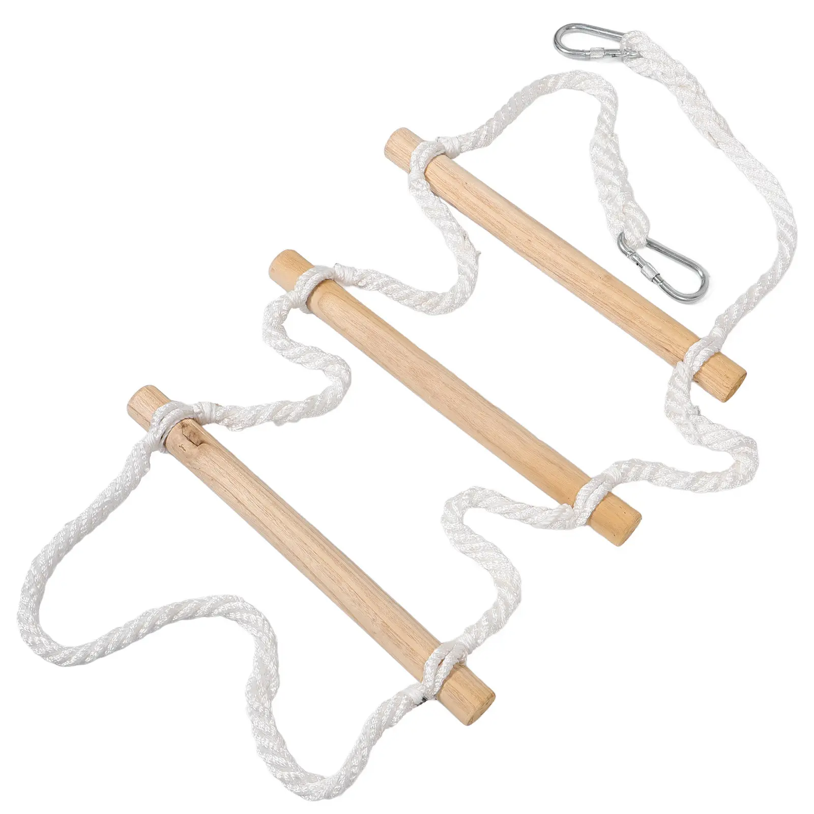 Heavy Duty Rope Ladder for Bunk Bed Loft Dorm School Tree House Easy Install Portable Climbing Ladder Kids Playground Equipment
Heavy Duty Rope Ladder for Bunk Bed Loft Dorm School Tree House Easy Install Portable Climbing Ladder Kids Playground Equipment